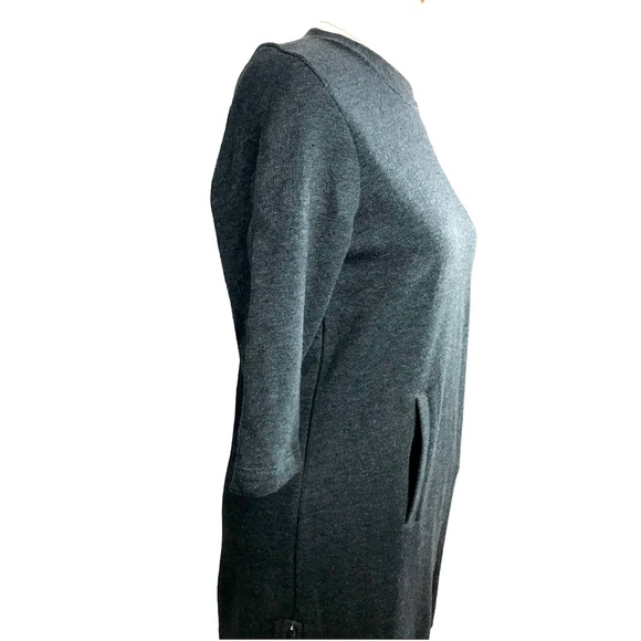 Fabletics Women's Gray Sweatshirt Half Sleeve Tunic - Picture 2 of 13